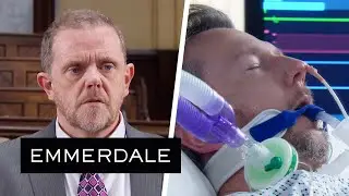Emmerdale - Lloyd Dies In Hospital Whilst Dan Pleads Guilty