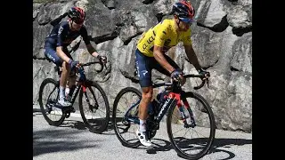 [Pro Cycling Manager 2022]Je fais 3&egrave;me avec Richie Porte et je garde le maillot jaune