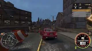 NFSMW 2005: Lap-Knockout Race: Lexus IS300 'Lucia Morgan' (2)