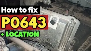 P0643 | p0643 опорное напряжение датчика a высокое | код p0643 | p0643 obd2