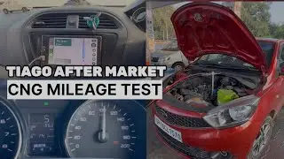 TATA CARS HAVE BAD FUEL EFFICIENCY? MYTH OR TRUTH | TATA TIAGO AFTERMARKET CNG MILEAGE TEST