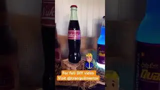 FALLOUT Inspired DIY DRINK PROPS! #fallout #falloutprops #dollartree #dollargeneral #diydecor
