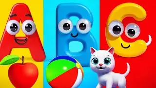 ABC Song for Kids | Leam Alphabet A to Z Phonics | A to z nursery rhymes | genius kids centre #abcd 