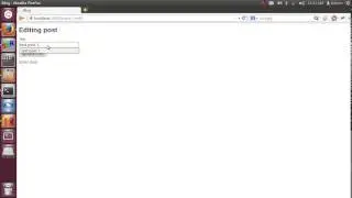 Ruby on Rails Tutorial Part 3 - Scaffolding
