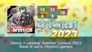 [Stepmania 5] Nijirate Fanatics - yukitani [CHUNITHM CRYSTAL]