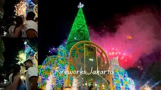 A Night to Remember: Witnessing the Best Fireworks of My Life! | Jakarta Indonesia 🇮🇩