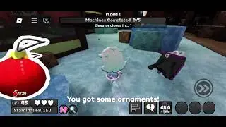 Playing with Snow-Time Ginger ^^ #dandysworld #ginger #gameplay #floor7 