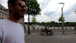Walking around Berlin, Germany-Unpaid guided tour part 1