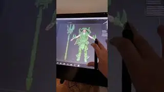 Leave a comment telling me what pose you like more! #3dprint #3dsculpting