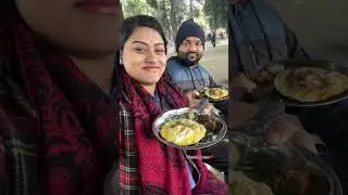 শীতের সকালে ৭:০০ টায় হাঁটতে গেলাম, পিঠা খাওয়া আর বাজার ঘুরা 🥰#winter #morning #pitha #food #vlog 