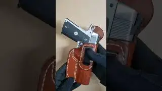 Azula Gun Holsters Leather IWB, Appendix Carry Inside The Waistband Holster For Colt 1911 Pistols