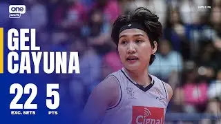 Gel Cayuna POWERS CIGNAL WITH 22 EXC. SETS vs. Creamline 🔥 | 2025 PVL ON TOUR
