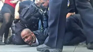 Labor Protester Tackled and Slammed to Ground by UC Berkeley Police