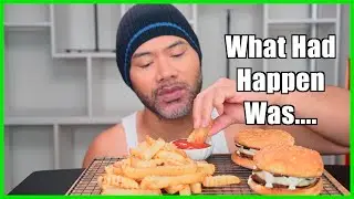 I'm Back | @lightlife Burgers and Fries | VEGAN MUKBANG | PitaChew