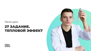 ЕГЭ по химии: 27 задание. Тепловой эффект | НШ Химия