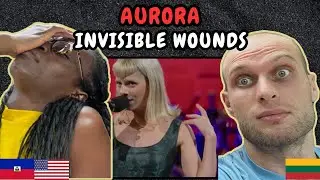 REACTION TO AURORA - Invisible Wounds (Live / NRK: TV aksjonen) | FIRST TIME HEARING