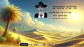 ‏‏‏‏‏‏פרשת שפטים נוסח תימן - בלדי. הרב עדו ימיני שליט