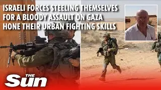 Israeli forces training for a bloody assault on Gaza hone their urban fighting skills