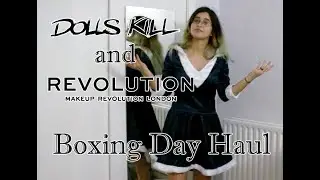 My Online Boxing Day Haul - Dolls Kill and Makeup Revolution