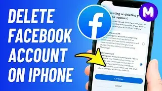 How to Delete FACEBOOK ACCOUNT on iPhone 2024