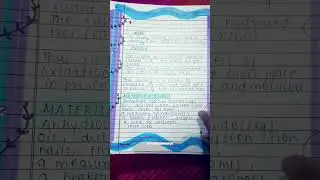 Science 🧪 Project file 👍👍 