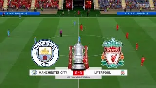 FIFA 22 | Manchester City vs Liverpool - FA Emirates Cup - PS4 Gameplay