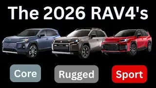 Новые RAV4 2026 года (да, их 3)!!