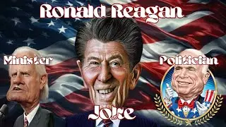 Classic Ronald Reagan: Minister and Politician Go To Heaven Joke