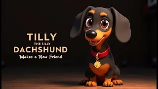 Tilly the Silly Dachshund Finds a New Friend!