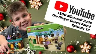 I Built the LEGO Minecraft Illager Desert Patrol! 🏜️⚔️