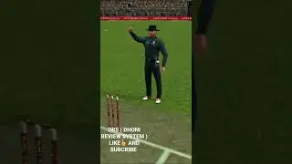 DRS (DHONI REVIEW SYSTEM ) #Youtube #csk #india #Rc21 #ytshorts #shorts #dhoni