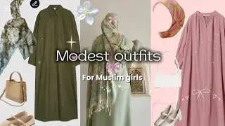 Top Modest Outfits 🪷Every Muslim Woman Should Try✨️