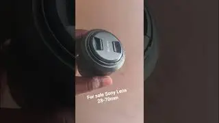 For sale Sony lens 28-70mm
