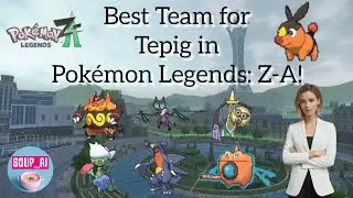 Best Team for Tepig in Pok&eacute;mon Legends: Z-A! #pokemon #videogames #ai #soupai 