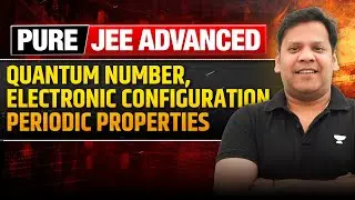 Quantum Number, Electronic Configuration & Periodic Properties | PURE JEE Advance 2026🔥
