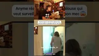 Anyme réact à une femme jalouse qui veut surveiller le portable de son mec 😱