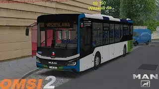 Omsi 2 - Fikcyjny Szczecin - Line 190 - MAN Lion's Intercity LE 12