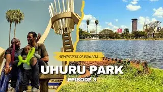 Uhuru Park is Beautiful🌳🎢 // Adventures of Bonlives Ep 3🩵💜