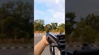 M416 brick gun that shoots #afol #toygun #reobrix