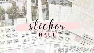 Sticker Haul | Honeyinked, CBT, Jax & Pepper, TGG & Miss+Meow!