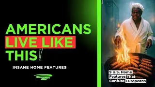 Europeans think these US home features are insane 😱🏡 American Homes 🆚 Europe