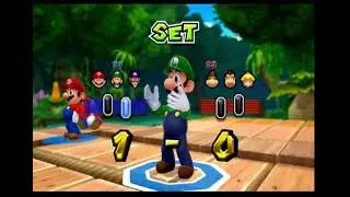 Mario Sports Mix Dodgeball DK Dock 2 Player 60fps