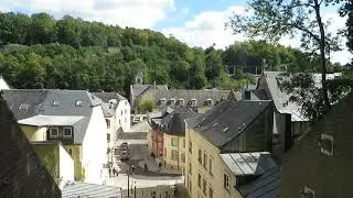 Panorama-Aufzug Pfaffenthal Luxemburg 2018 POV Onride