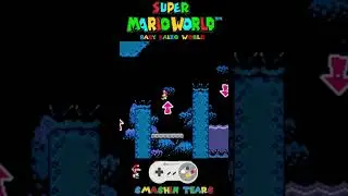 Smashin Tears- SMW Baby Kaizo World #supermarioworld #nintendo #retro #snes #SMW #mario #retrogaming