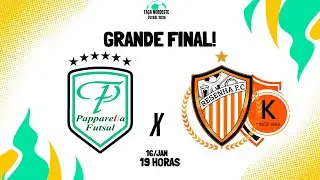 Papparella Futsal x Resenha/Kangibrina &bull; FINAL Ta&ccedil;a Noroeste 2026