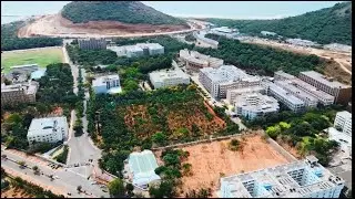 Best drone view of Gitam University..🤩#gitamuniversity #vizag #cityofdestiny