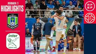 Resumen #PrimeraDivisiónFS | Viña Albali Valdepeñas 1-6 Movistar Inter | Jornada 3