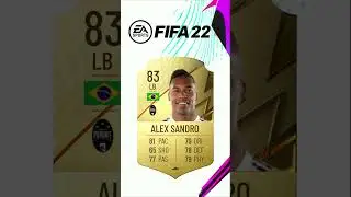 Alex Sandro Evolution in FIFA (18-24) 🥶⚡ #shorts #football #messi #ronaldo
