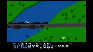 BLUE MAX on Atari 8-bit 🔥 The MOST DIFFICULT and ADDICTIVE aerial shooter of the '80s.