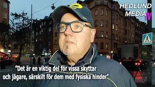 OS-medalj&ouml;ren kritiserar regeringens f&ouml;rslag till ny vapenlag: 